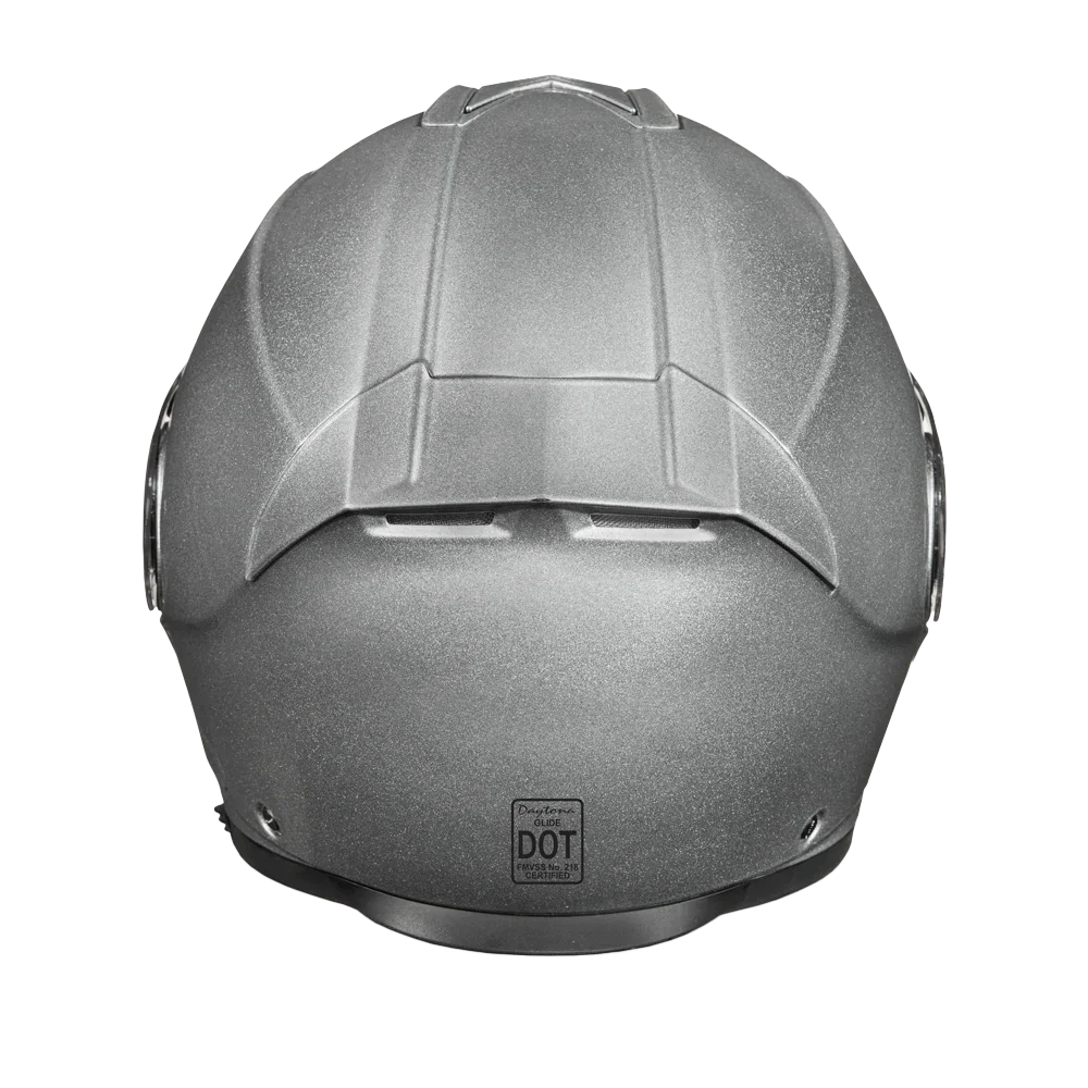 Daytona Glide Modular Helmet – Silver Metallic