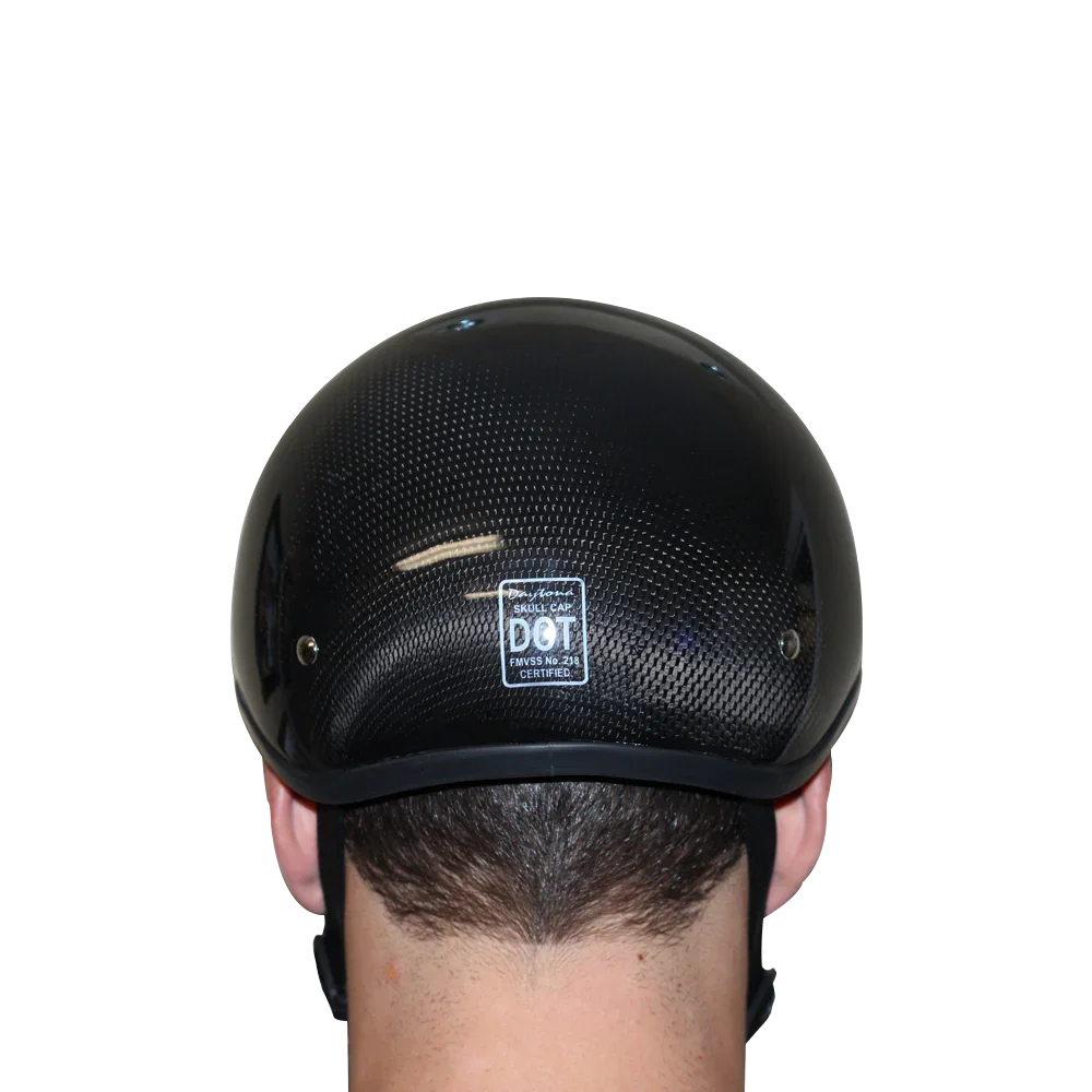 carbon fiber half motorcycle helmet Polo DOT CERTIFIED HELMET The visor is clear Half Face Helmet Open Face