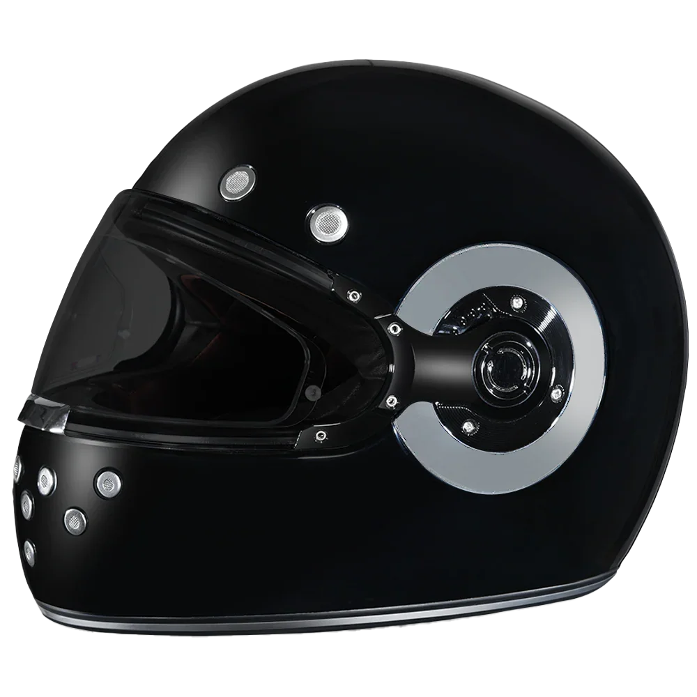 Daytona Retro Full Face Motorcycle Helmet