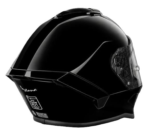 D.O.T. & ECE Daytona Viper Full Face Helmet- Hi-Gloss Black